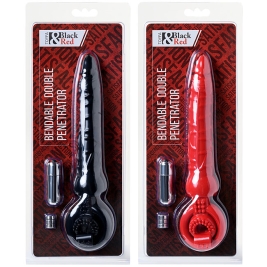 Гибкая насадка ToyFa Black&Red