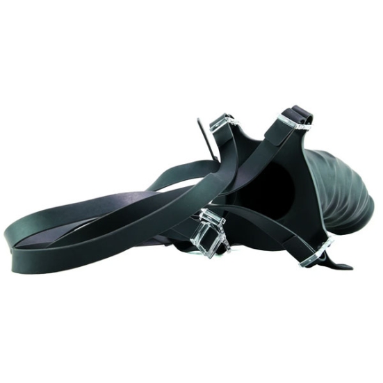 Страпон полый Pipedream 7&quot; Silicone Hollow Strap-On