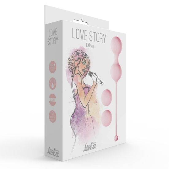 Вагинальные шарики Lola toys Diva