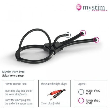 Утяжка на пенис Mystim Pure Pete