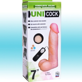 Фаллос-вибратор Unicock 7&quot;, Lovetoy