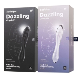 Фаллос из стекла Satisfyer Dazzling Crystal 1