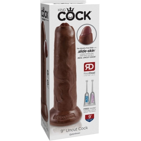 Фаллос King Cock 9" Uncut, Pipedream