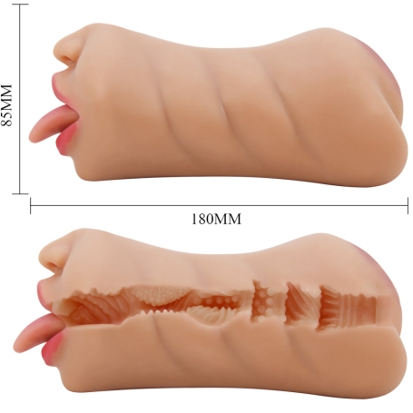 Двусторонний мастурбатор Crazy Bull Sarah