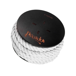 Белая веревка для шибари Pecado