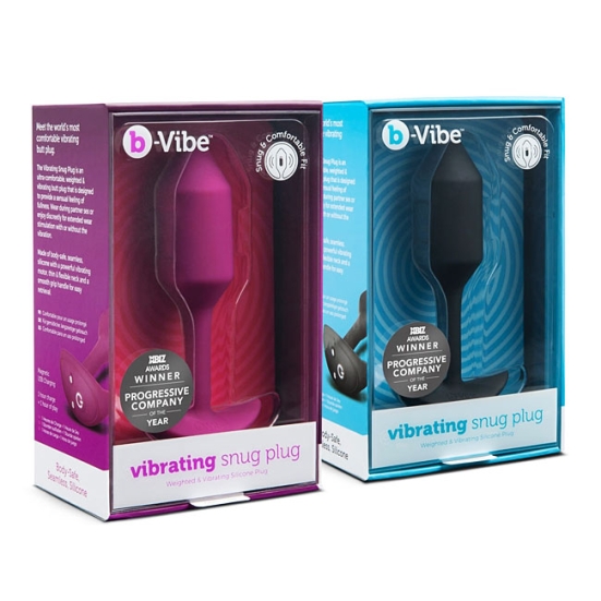 Вибро-пробка b-Vibe Snug Plug 2